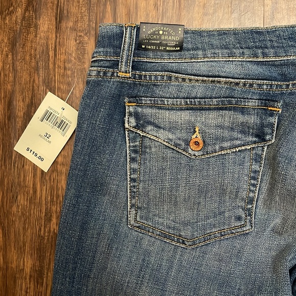 NEW Lucky Brand Lil Maggie Jeans Flare NWT Sz 14 32 Regular - Picture 11 of 14